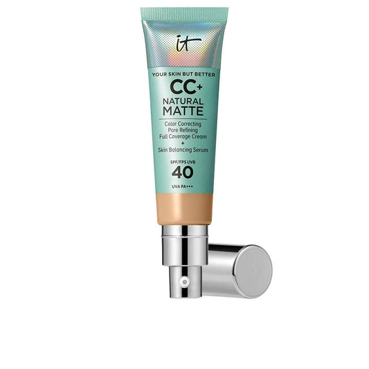 It Cosmetics Cc+ Natural Matte Fondotinta In Crema Spf40 Controllo Del Brillante 16 Ore
