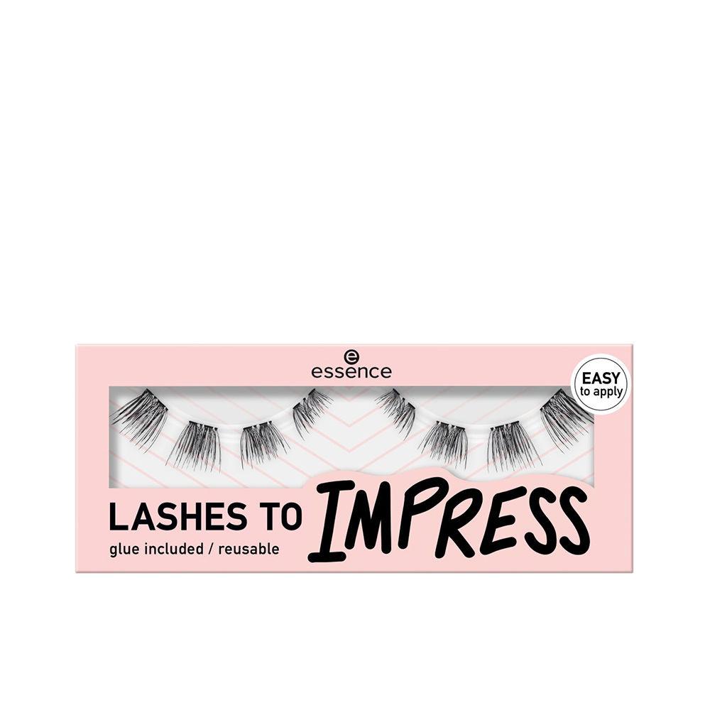 Essence Lashes To Impress Pestaas Postizas Pre Cortadas Mirada Impactante Al Instante