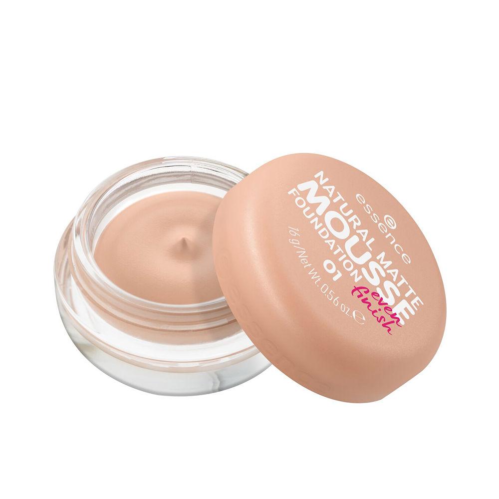 Essence Natural Matte Fondotinta Mousse Bellezza Pulita Vegana