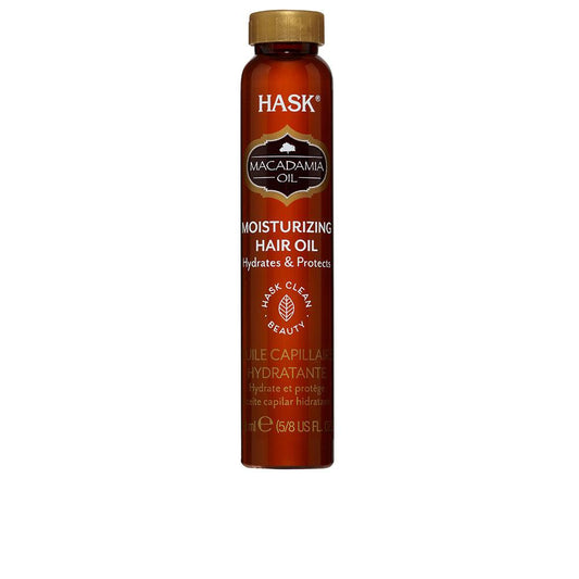 Hask Macadamia Oil Olio Idratante Per Capelli Soluzione Per Capelli Secchi