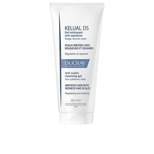 Ducray Kelual Gel Detergente Viso Per Pelli Sensibili Sollievo Immediato