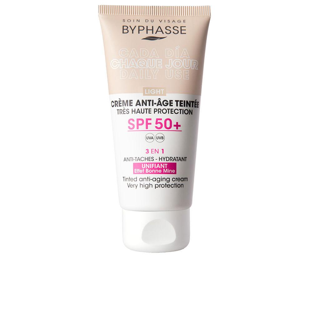 Byphasse Crème Visage Anti Aging Avec Teinte Spf50 Plus Protection Du Visage Parfaite