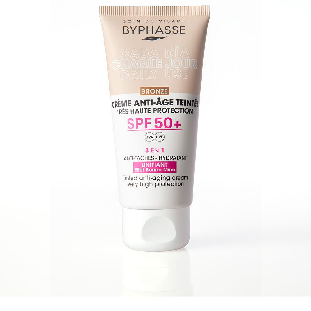 Byphasse Crème Visage Anti Aging Avec Teinte Spf50 Plus Protection Du Visage Parfaite