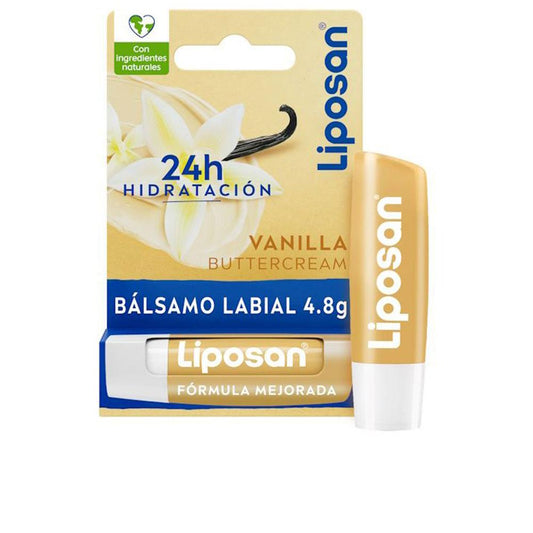 Liposan Lip Balm Vanilla Buttercream Hydration and Vanilla Flavor