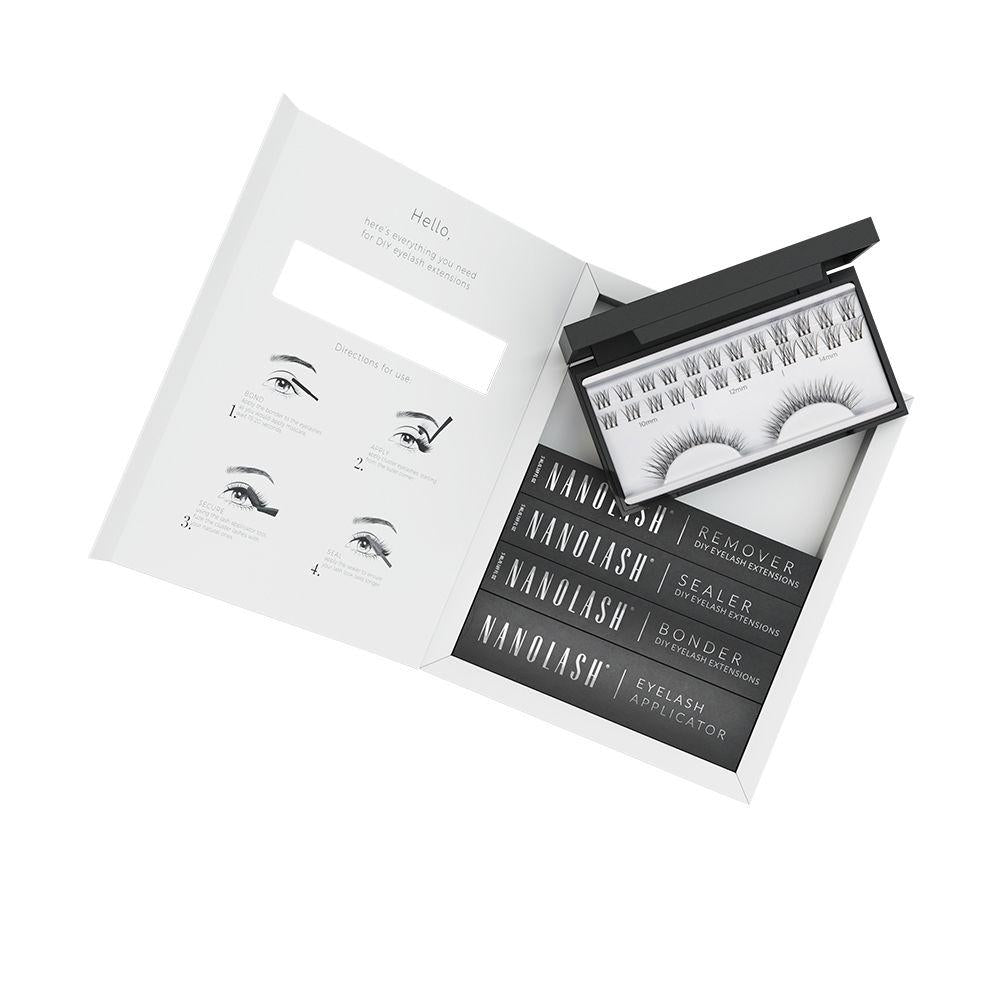 Nanolash Nanolash Eyelash Kit Estensione Ciglia Ciglia Perfette In 10 Minuti
