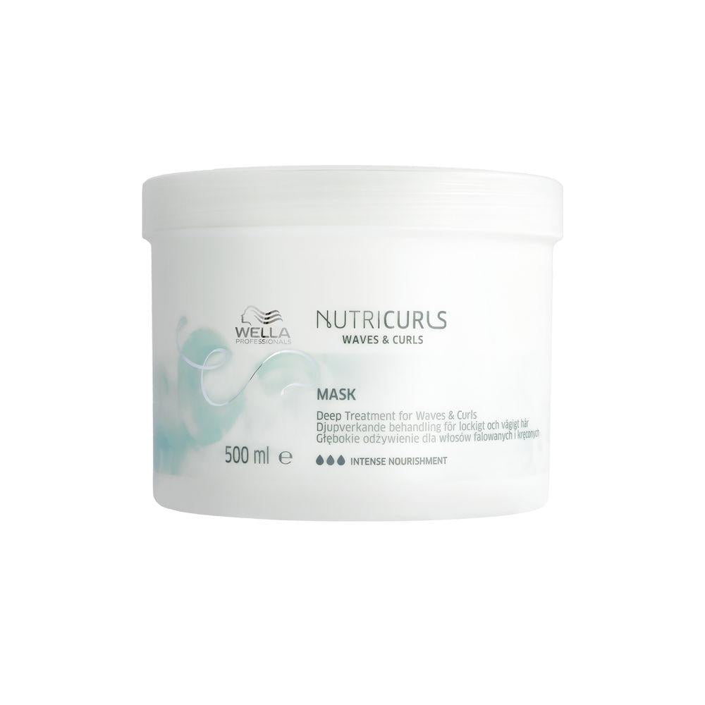 Wella Professionals Nutricurls Masque Capillaire Pour Boucles Et Vagues Anti Frizz Hydratation Intense