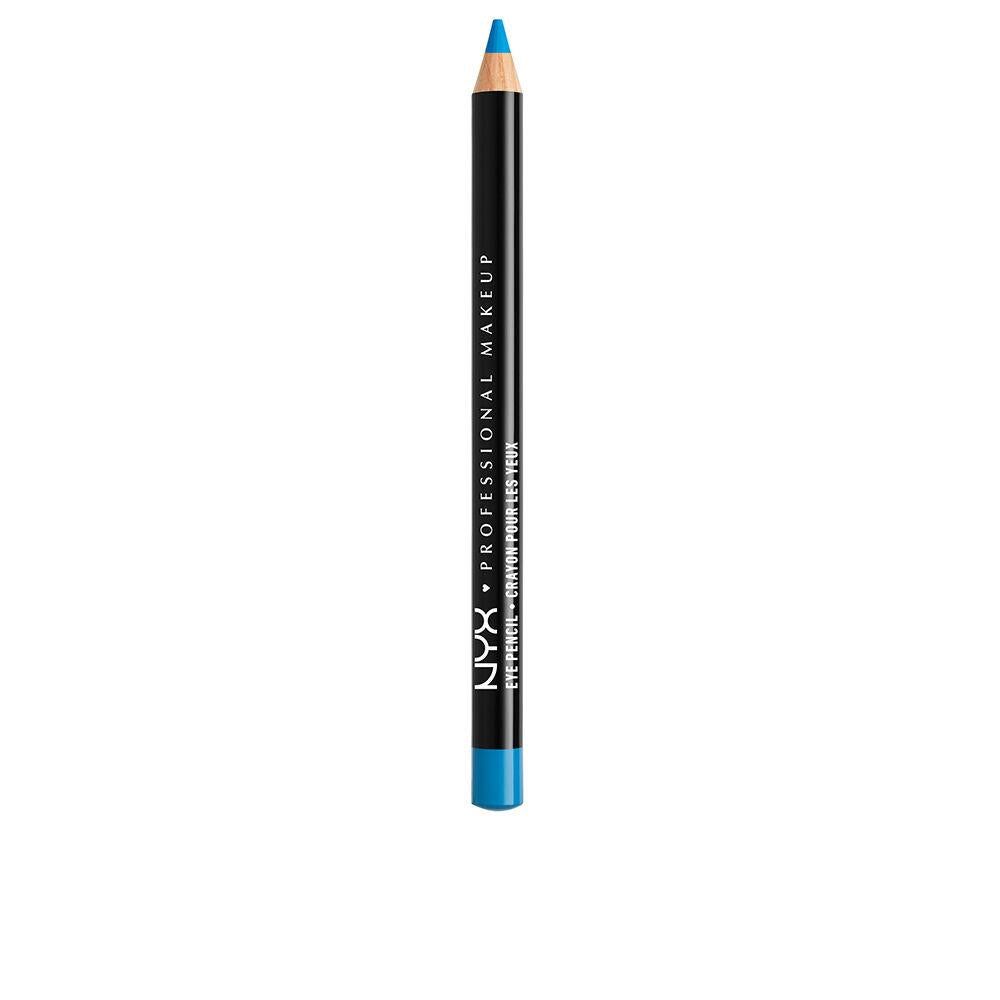 Nyx Professional Make Up Slim Crayon Pour Les Yeux Bleu lectrique Regard Audacieux Et Magnétique