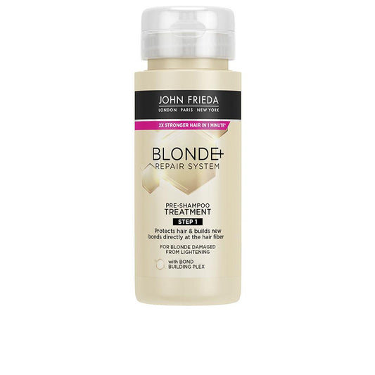 John Frieda Blonde+ Repair System Trattamento Pre Shampoo Capelli Più Forte Subito