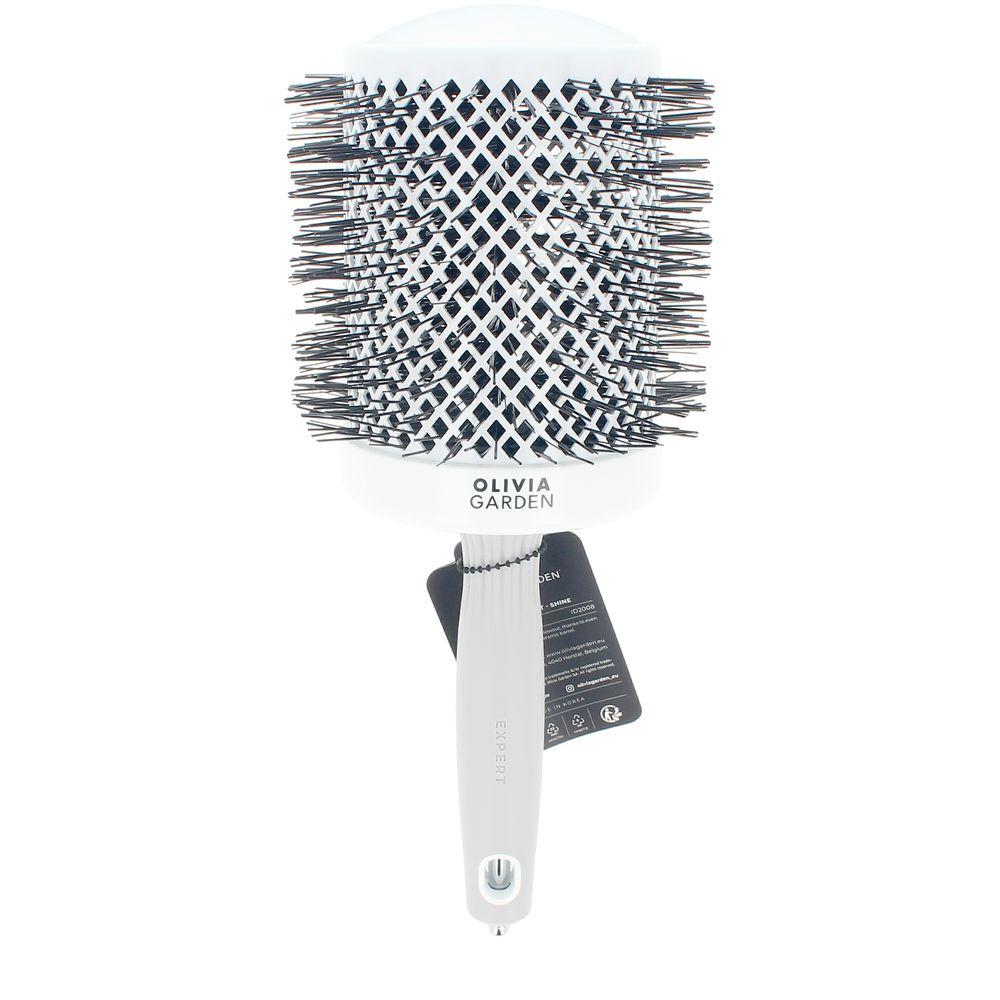 Olivia Garden Expert Blowout Shine Blanco y Gris 80 Mm 1 U