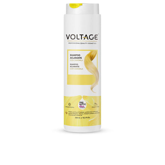 Voltage Cosmetics Prebiotic Hair Technology Shampoo Chiarente Camomilla Capelli Biondi Luminosi