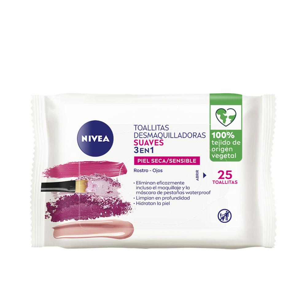 Nivea Toallitas Desmaquilladoras Salviette Struccanti 3 In 1 Pelle Delicata E Protetta