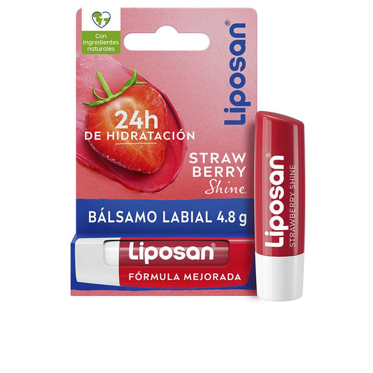 Baume à lèvres Liposan Brillance Fraise Hydratation 24 heures