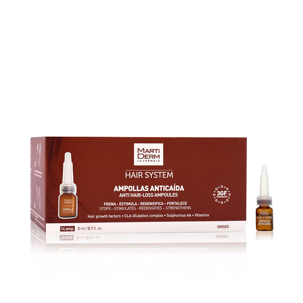 Martiderm Hair System Ampoule Anticaduta Capelli Rinforzo E Stimolazione