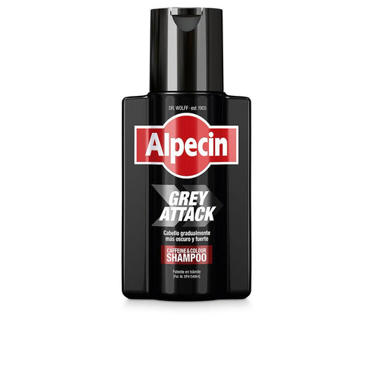 Alpecin Grey Attack Shampoo Anti Caduta E Anti Grigi Caffeina Per Capelli Forti