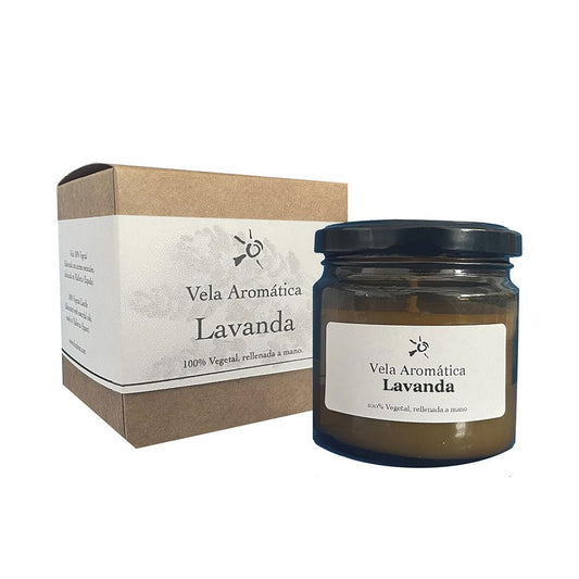 Focdenit Vela Focdenit Candela Aromaterapica Di Lavanda Ingredienti Vegetali Purissimi