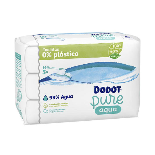 Dodot Dodot Pure Salviettine Per Neonati Pulizia Delicata Senza Plastica