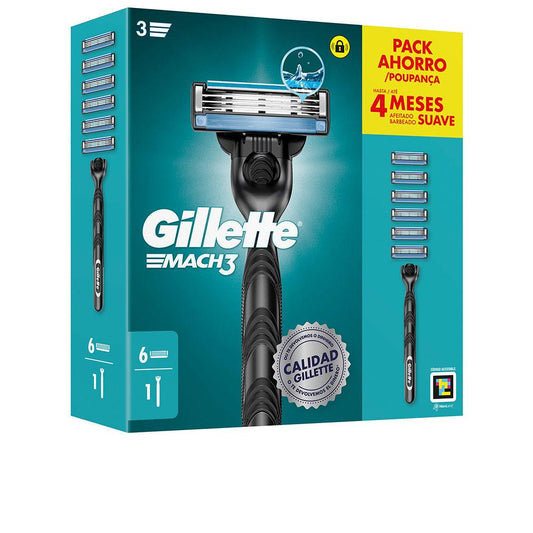 Gillette Mach 3 Rasoio Per Uomo Rasatura Liscia Garantita
