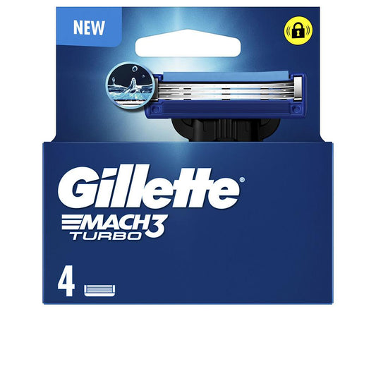 Gillette Mach 3 Set Lame Di Ricambio Rasatura Perfetta