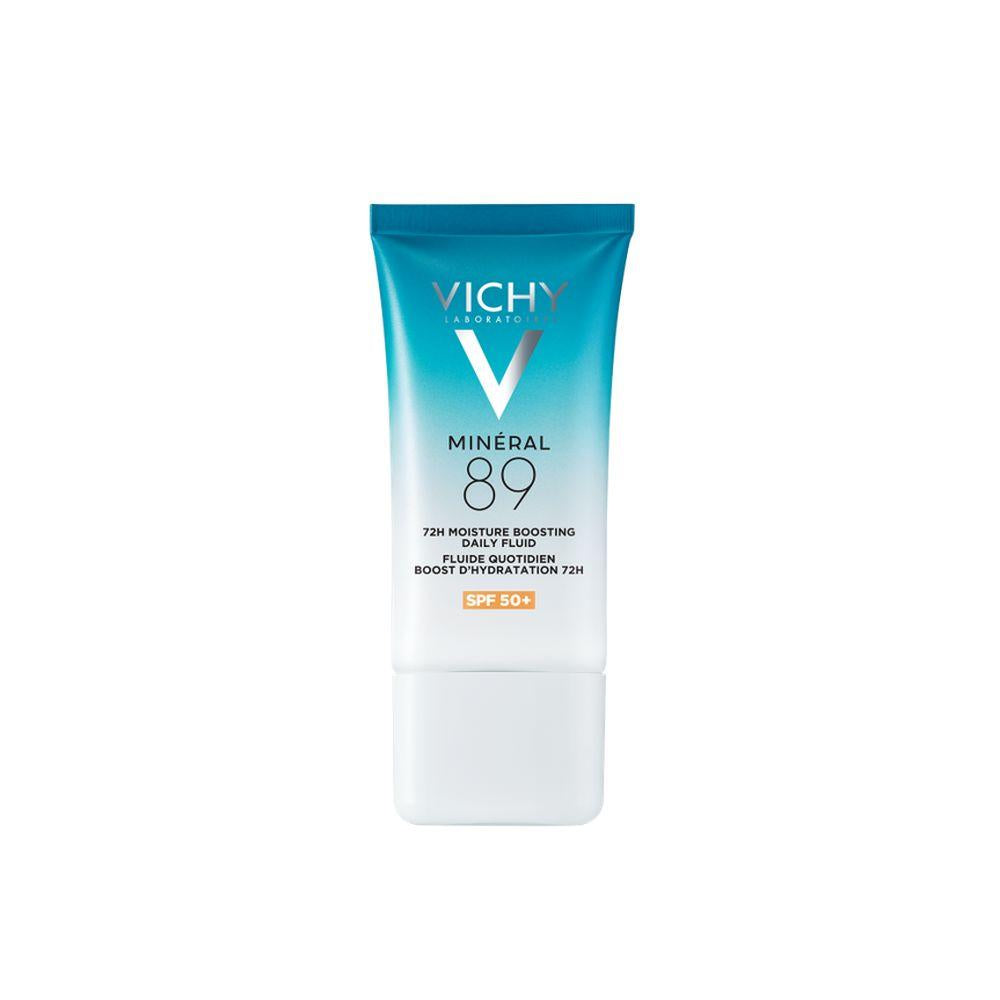 Vichy Minéral 89 Fluido Idratante Viso Con SPF50+ 72H Idratazione E Protezione