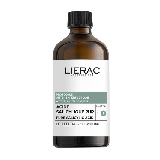 Protocole de peeling anti-imperfections Lierac pour une peau nette et équilibrée