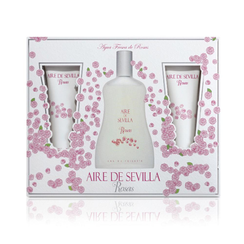 Aire Sevilla Aire De Sevilla Rosas Set Cosmetico Profumo Eau De Toilette Floreale Giardino Di Primavera Vibrante