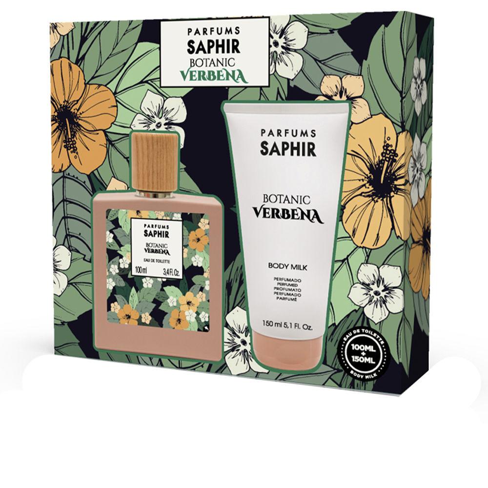 Parfums Saphir Botanic Verbena Perfume Eau De Toilette Set Floral Freshness