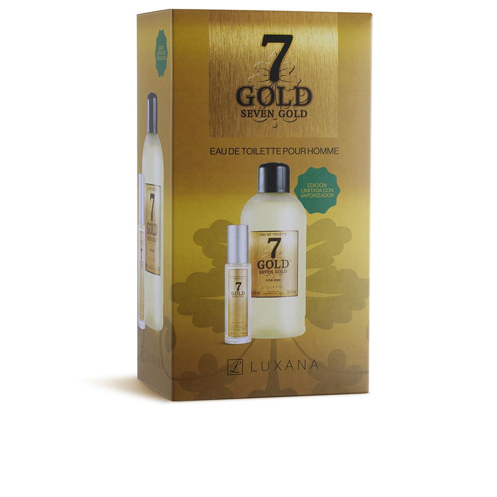 Luxana Seven Gold Profumo Eau De Toilette Unico Aroma Legnoso Speziato
