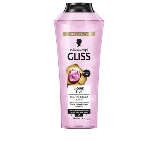 Schwarzkopf Mass Market Gliss Liquid Silk Shampoo Forza E Lucentezza Naturale