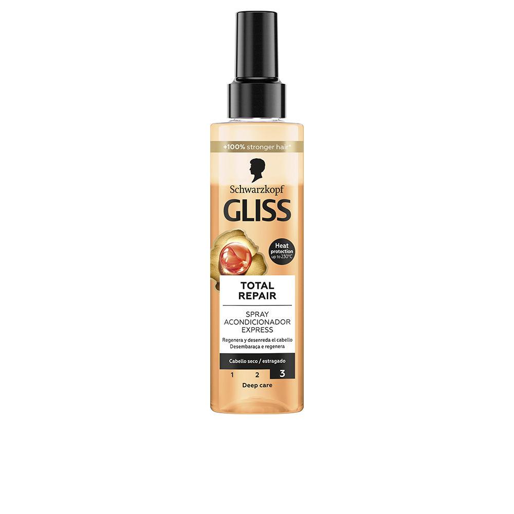 Schwarzkopf Mass Market Gliss Total Repair Balsamo Spray Per Capelli Liquid Keratin And Floral Nectar