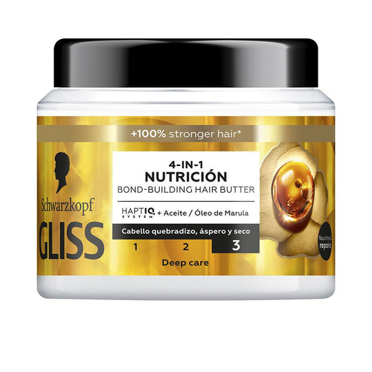 Schwarzkopf Mass Market Gliss Maschera Capelli Oil Nutritive Capelli Morbidi E Luminosi