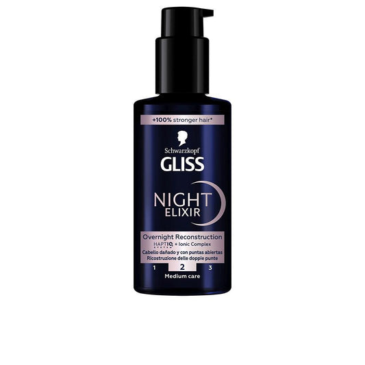 Schwarzkopf Mass Market Gliss Night Elixir Siero Riduce Le Doppie Punte