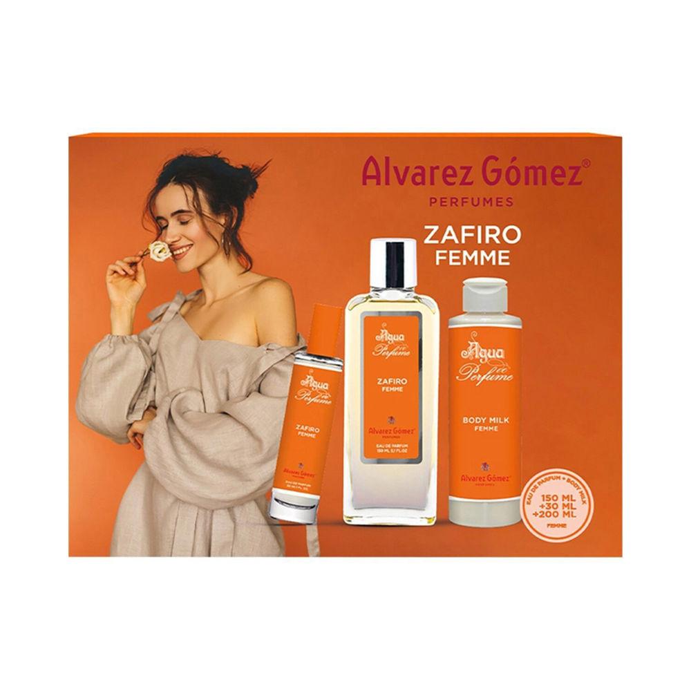 Alvarez Gomez Zafiro Femme Profumo Eau De Parfum Eleganza Floreale Fruttata
