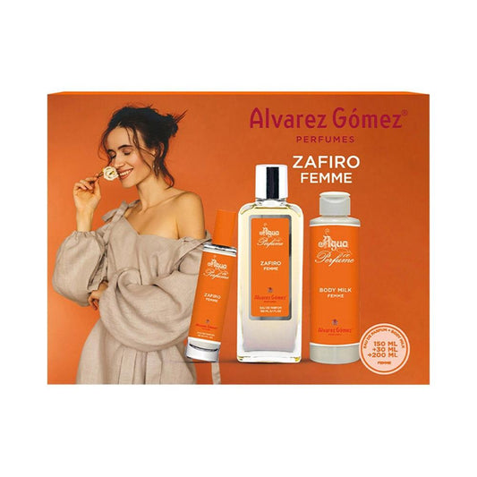 Alvarez Gomez Zafiro Femme Profumo Eau De Parfum Eleganza Floreale Fruttata