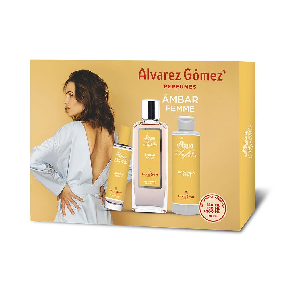 Alvarez Gomez mbar Femme Set Profumo Eau De Parfum E Eau De Toilette Fusione Floreale Orientale
