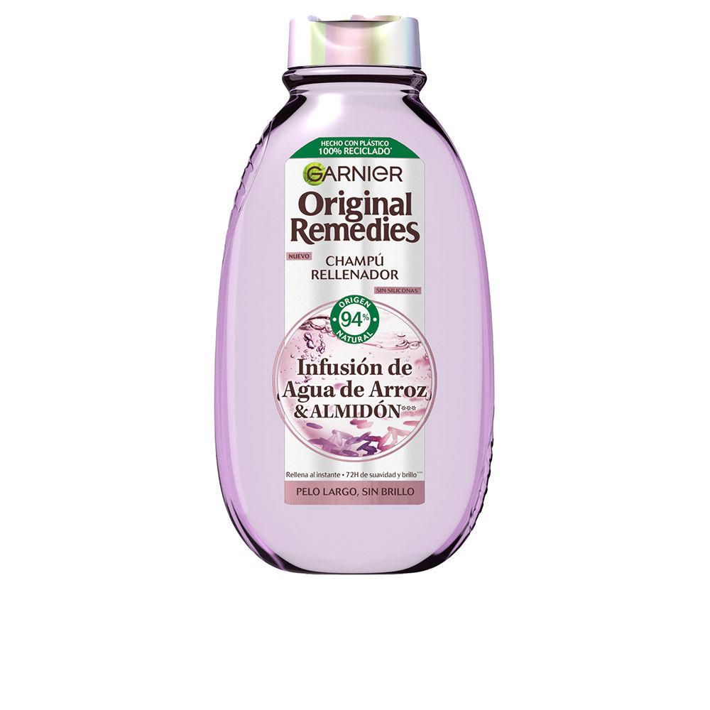 Garnier Original Remedies Shampoo Con Acqua Di Riso Capelli Setosi E Idratati