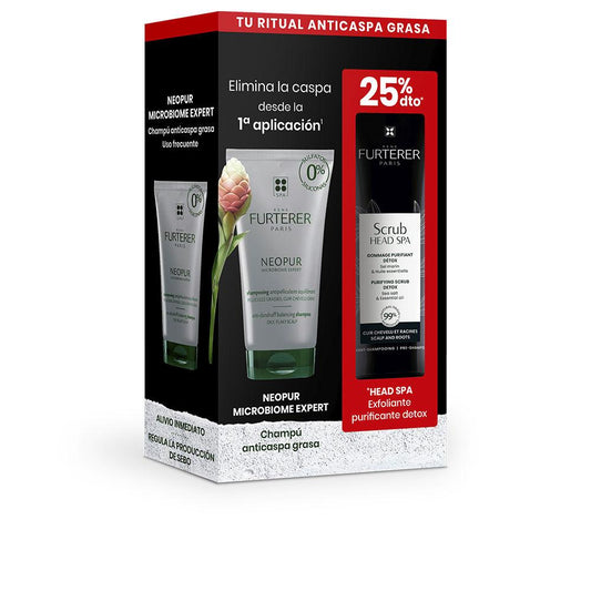 Rene Furterer Neopur Set Capelli Shampoo Ed Esfoliante Purificante Antiforfora Microbioma Equilibrato