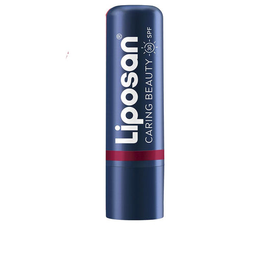 Liposan Caring Beauty Baume  Lèvres Rouge 3 En 1 Lèvres Toujours Protégées