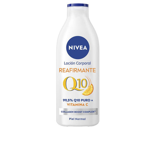 Lait corporel raffermissant Nivea Q10+ à la vitamine C pour une peau ferme et hydratée