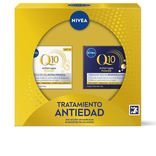 Nivea Q10 Anti-Arrugas Set Crema Giorno E Notte Anti Invecchiamento Pelle Soda In Una Settimana
