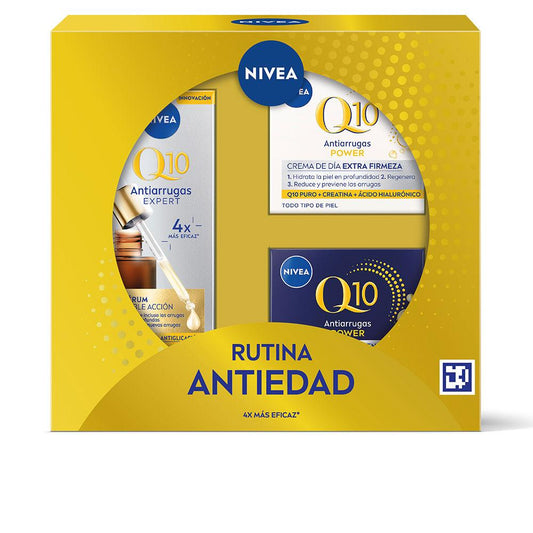 Coffret de soins du visage anti-rides Nivea Q10 pour une peau plus ferme
