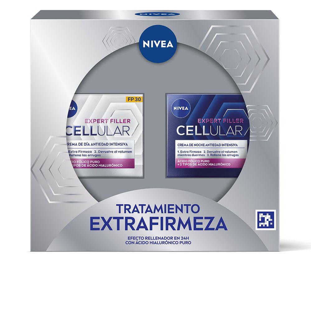 Coffret Nivea Cellular Filler : Crème de jour et de nuit, effet repulpant en 24 heures
