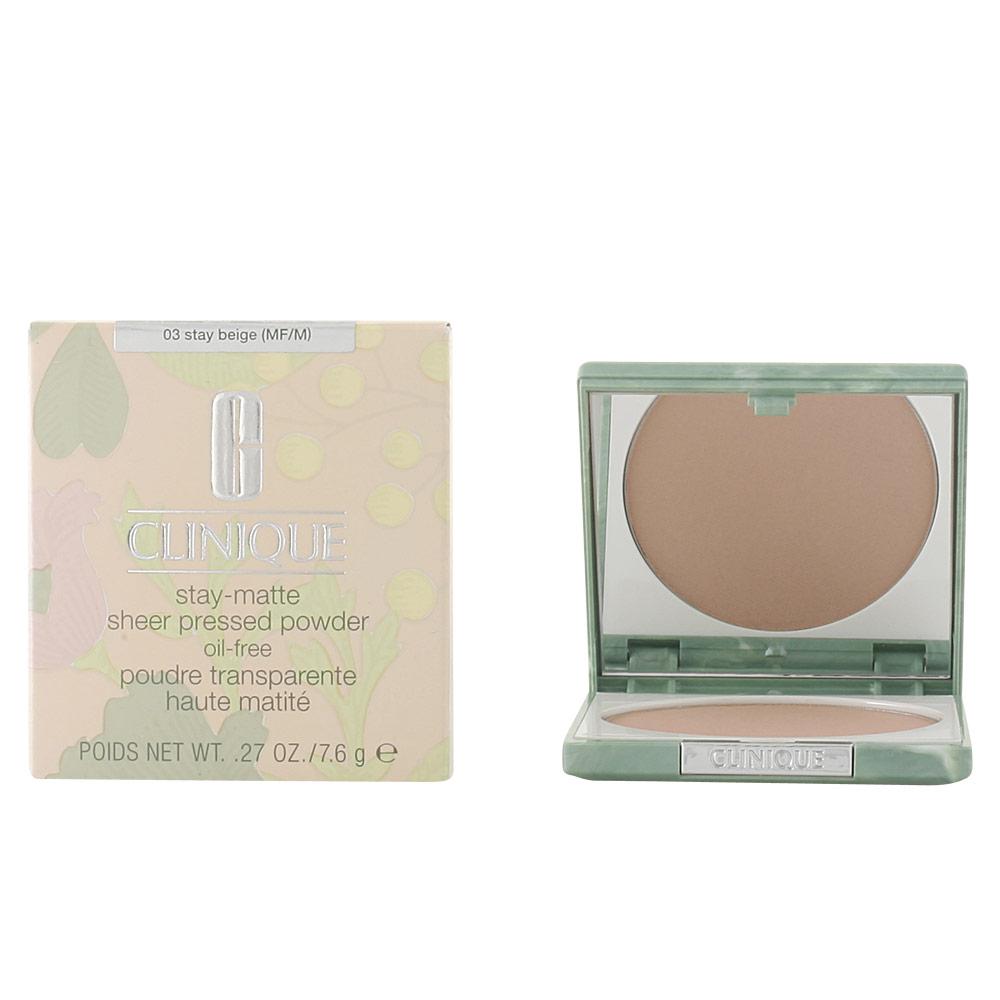 Clinique Stay Matte Sheer Poudre Visage Fini Mat Parfait
