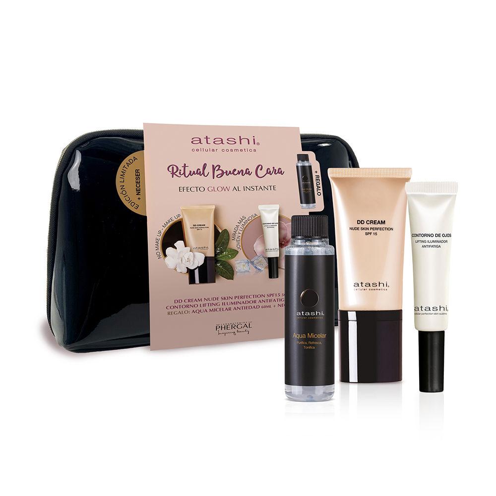 Atashi Celullar Cosmetic Ensemble De Cosmétiques clat Naturel Instantané