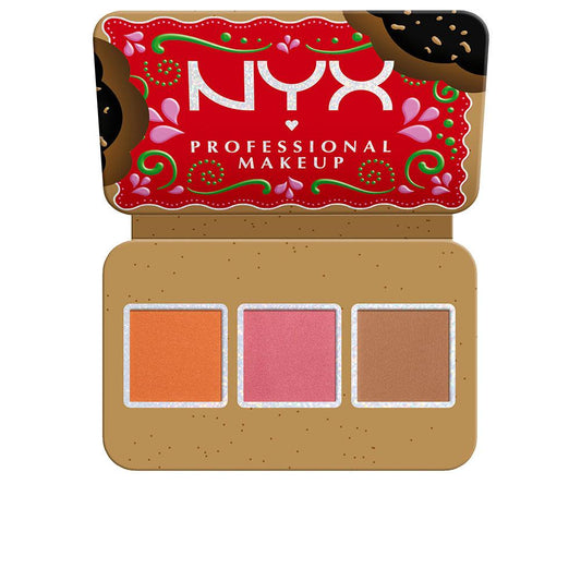 Nyx Professional Make Up Home Alone Palette Bronzer E Blush Luminosità Naturale