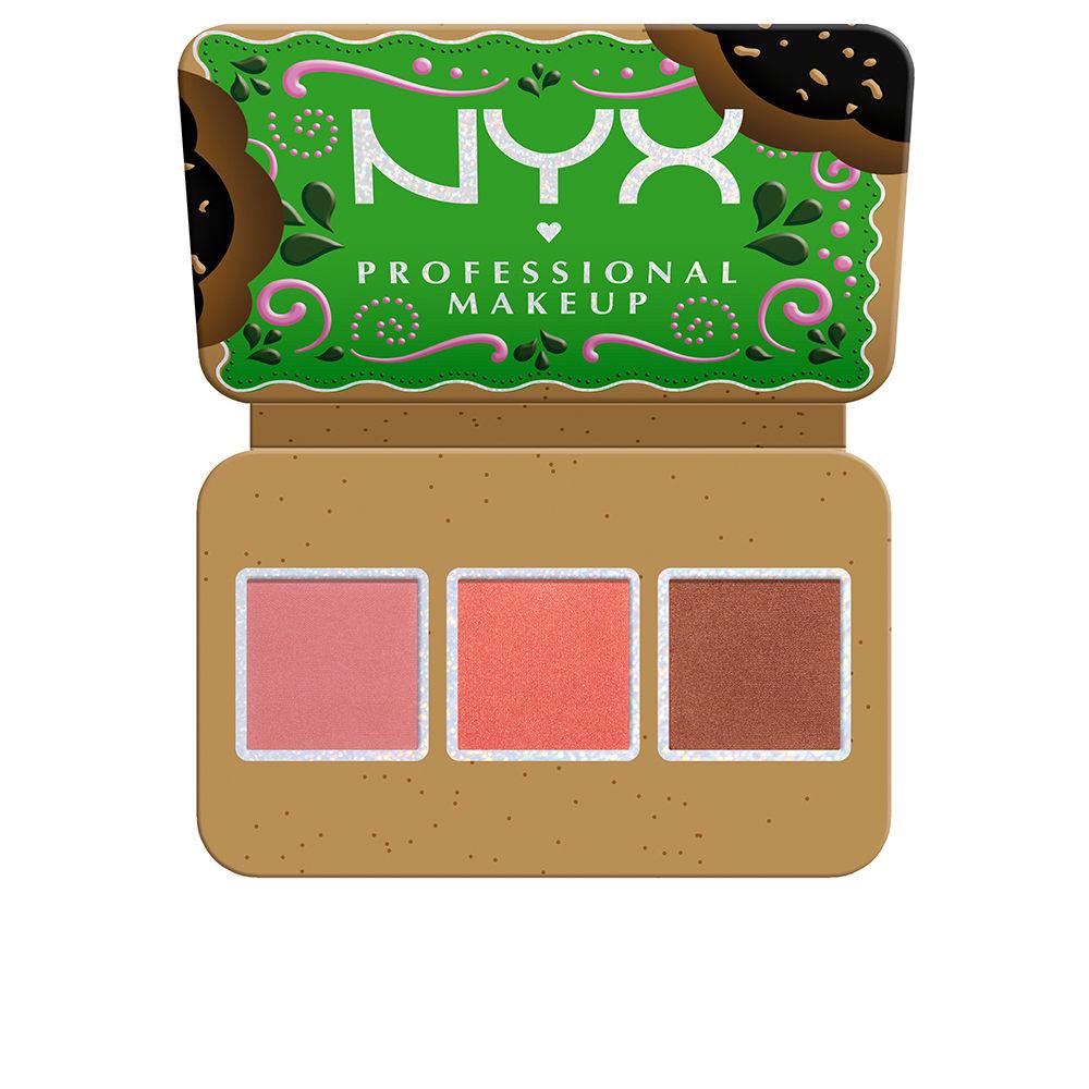 Nyx Professional Make Up Home Alone Palette Bronzer E Blush Luminosità Naturale