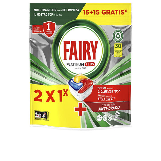 Fairy Platinum Plus Lemon Detergente Per Lavastoviglie Pulizia Splendente Garantita