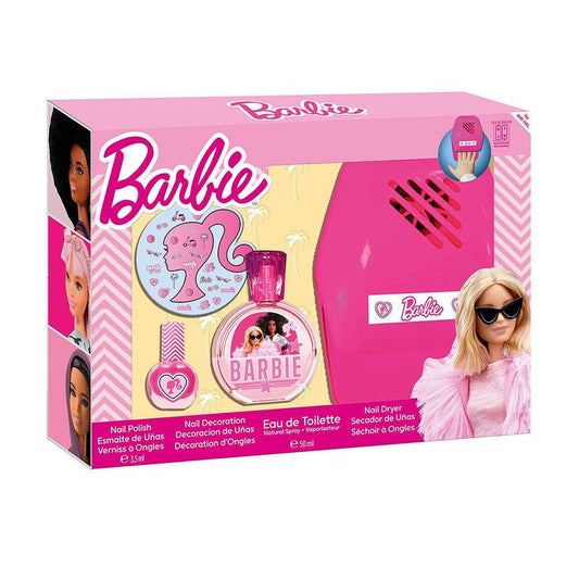 Cartoon Barbie Profumo Eau De Toilette E Kit Manicure Aroma Agrumato Floreale