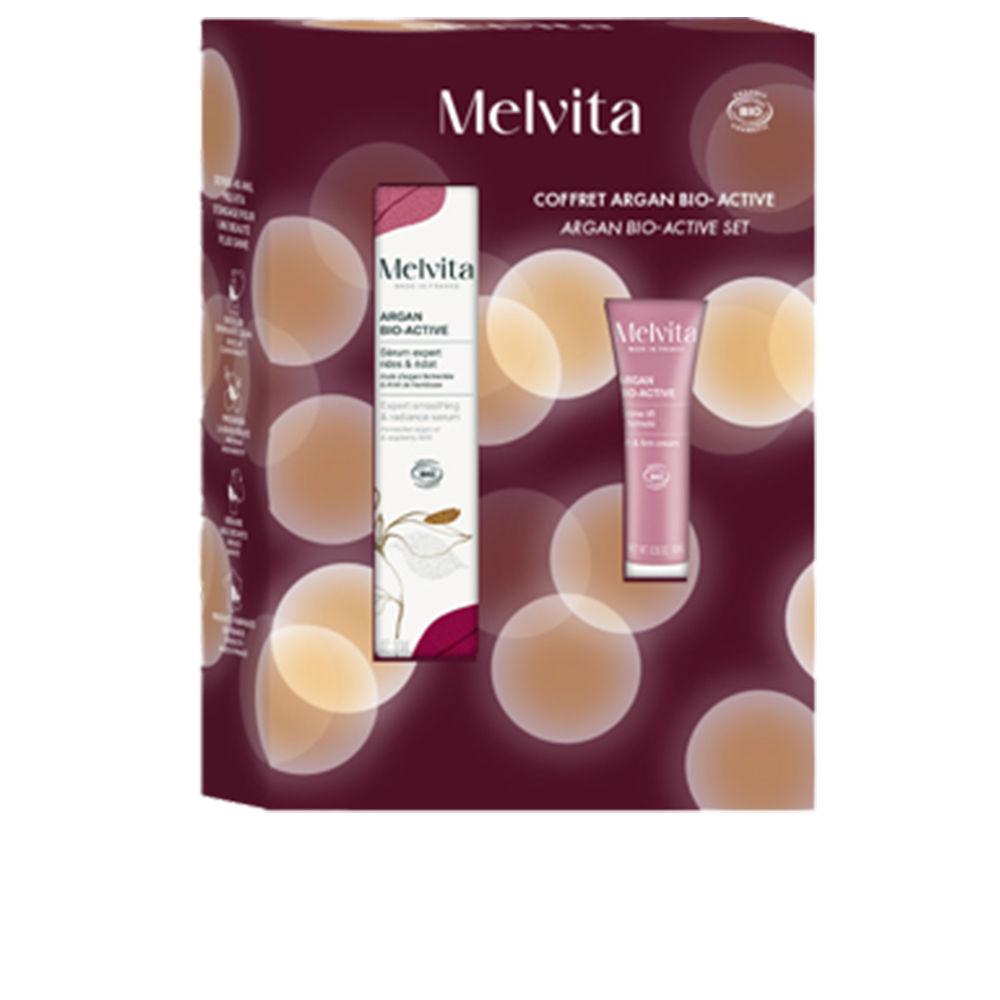 Melvita Argán Bio Set Cosmetico Viso Pelle Soda E Ringiovanita