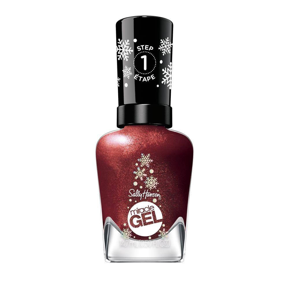 Sally Hansen Miracle Gel Holiday Nail Polish Professional UV-Free Manicure