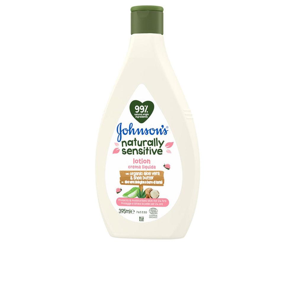 Johnson's Baby Baby Bio Naturally Sensitive Lozione Corpo Aloe Vera Idratazione 24 Ore